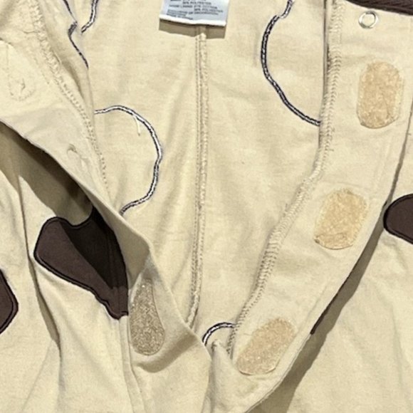 CRE8IONS COW Costume Hooded 6 Months One-sie Hook Halloween - Picture 9 of 10